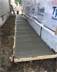 Side walk repair